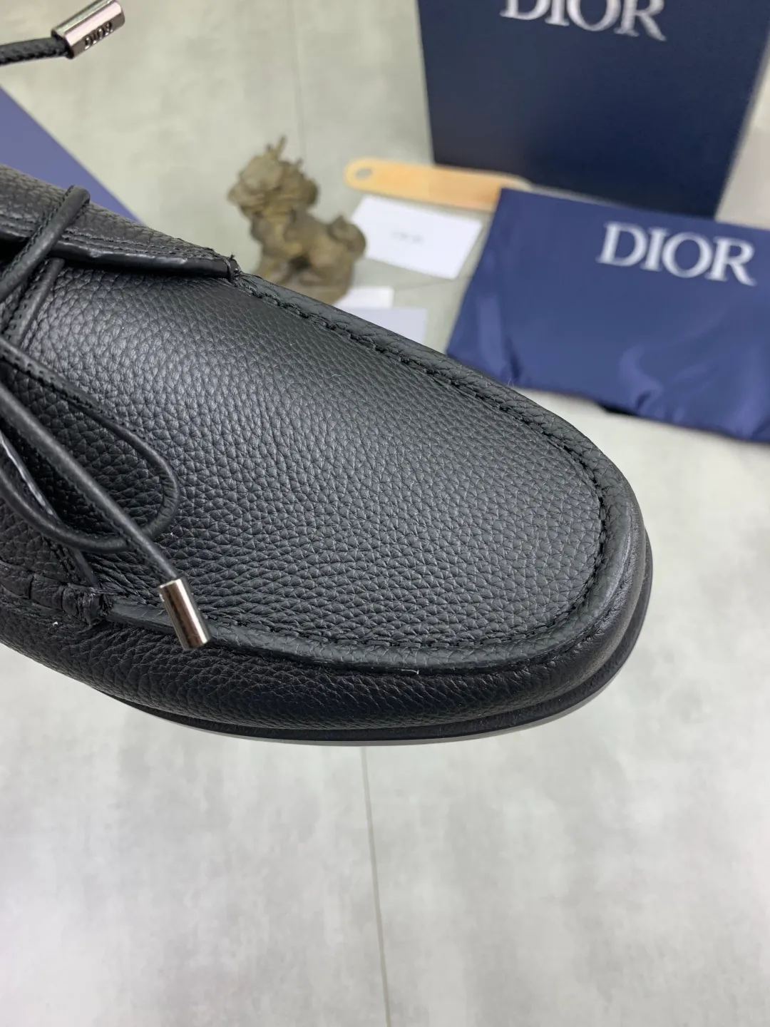 Men's Men's Shoes 💰P580 New Niuli💰High Version 💎💎💎Dior Original! Top Italian purchasing agent! Men's high-top business casual leather shoes, original imported calfskin upper, oiled edges, ultimate texture, gentleman style, imported cowhide lining inside, top-quality original Italian rubber outsole, first-class workmanship, top quality! Size: 39-44 (45 customized)